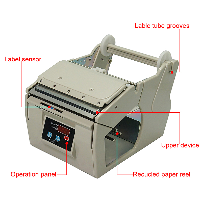 

AL X130 130mm High quality Automatic Label Stripping Dispenser Machine for Self-adhesive Labels/Bar Codes auto Peeling/ Separati