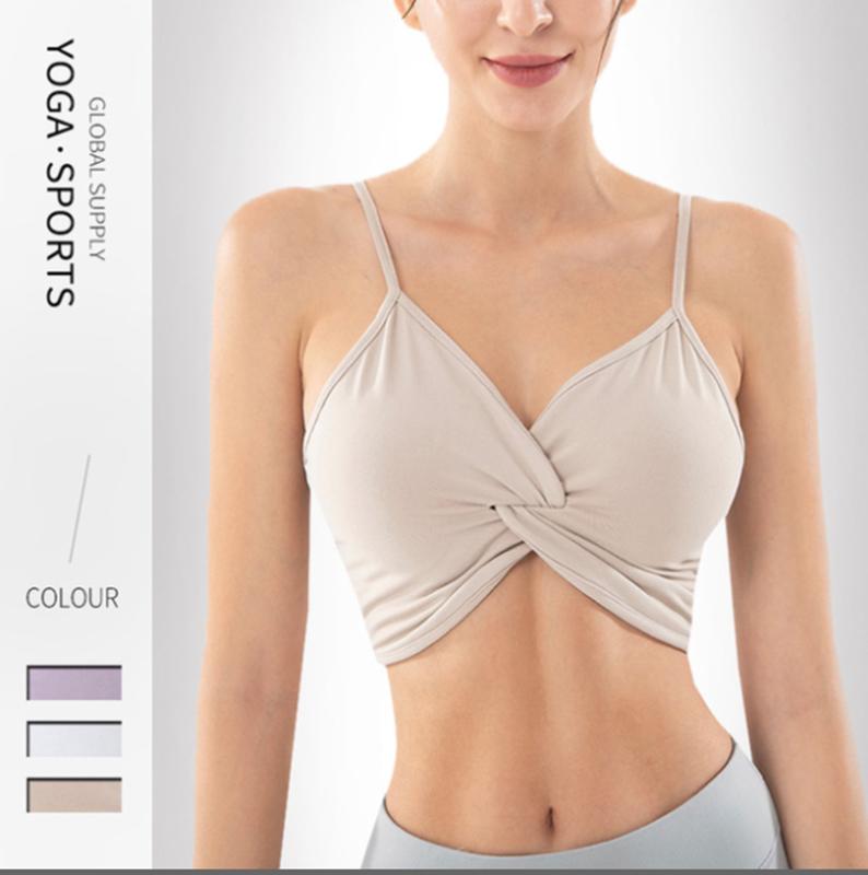 

new style yoga bra sports underwear absorption vest women's running Yoga bra, Purple