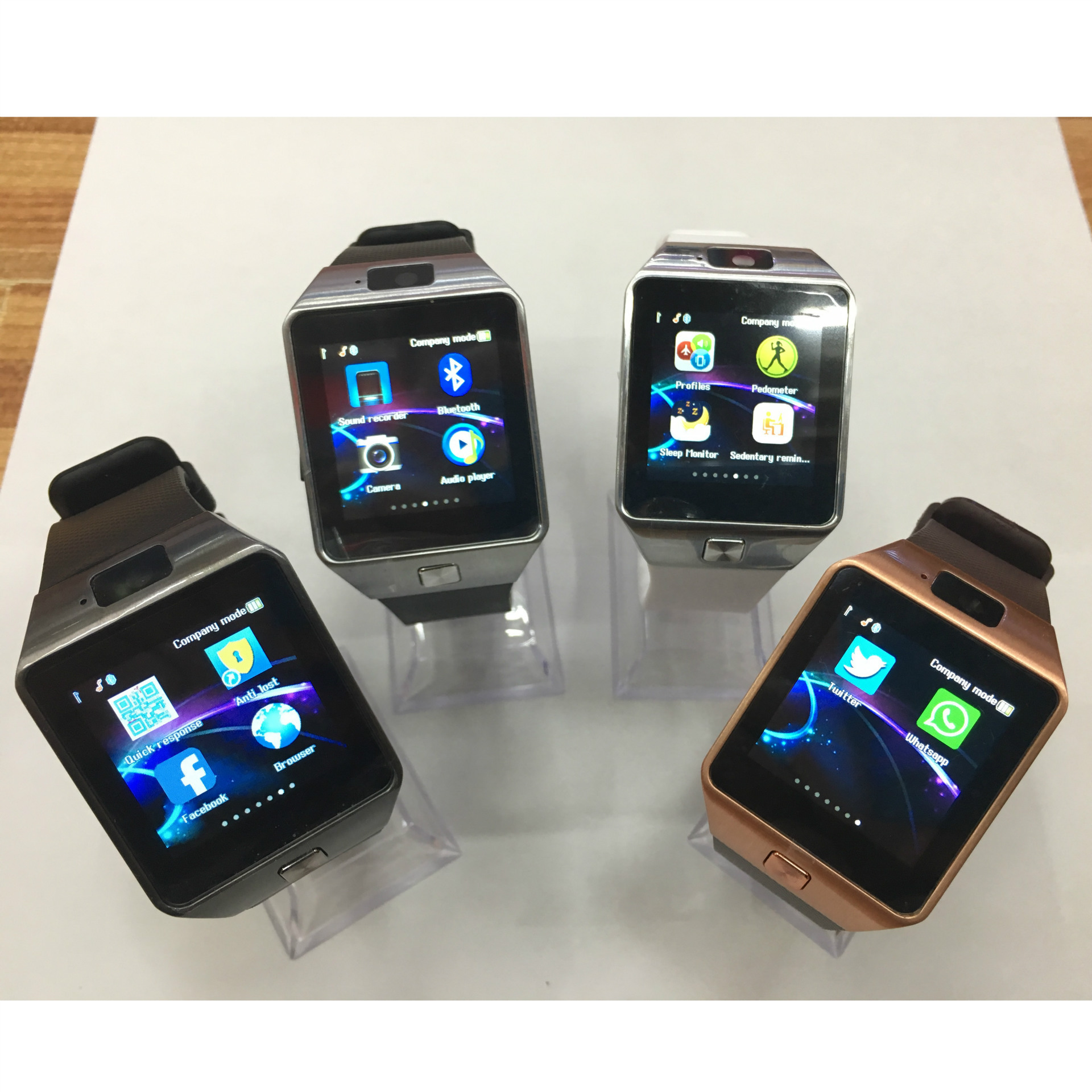 

DZ09 Smart Watch Android Smartwatches SIM Intelligent mobile phone watch Sleep Tracker Camera Answer Call Passometer Retail Package