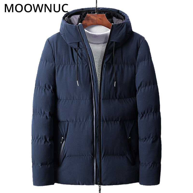 

Jackets Men Coats Parka Winter Clothes Parkas Youth Smart Casual Thicked Male Keep warm 5XL Fashion Hombre MOOWNUC MWC, Black