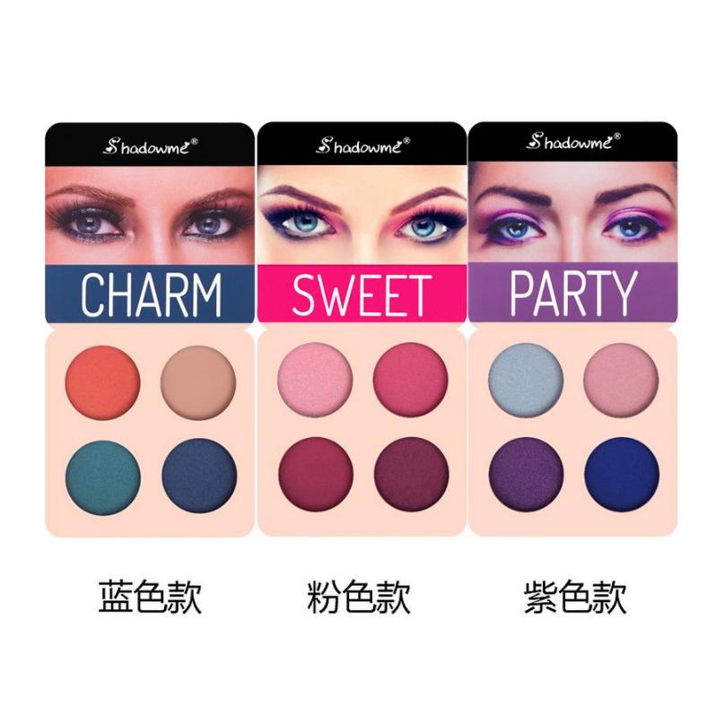 

Nude Cosmetic Professional Eyeshadow Powder Matte Eye Shadow Palette Makeup Shimmer Pigment Waterproof Mineral Shade T0192, No.2-gold