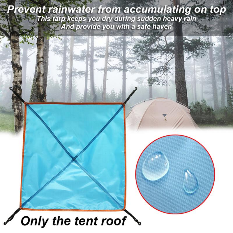 

Travel Camping Canopy Outdoor Awning Picnic Portable Waterproof Cloth Roof Cover Sun Shelter Tent Tarp Anti UV 81x81cm