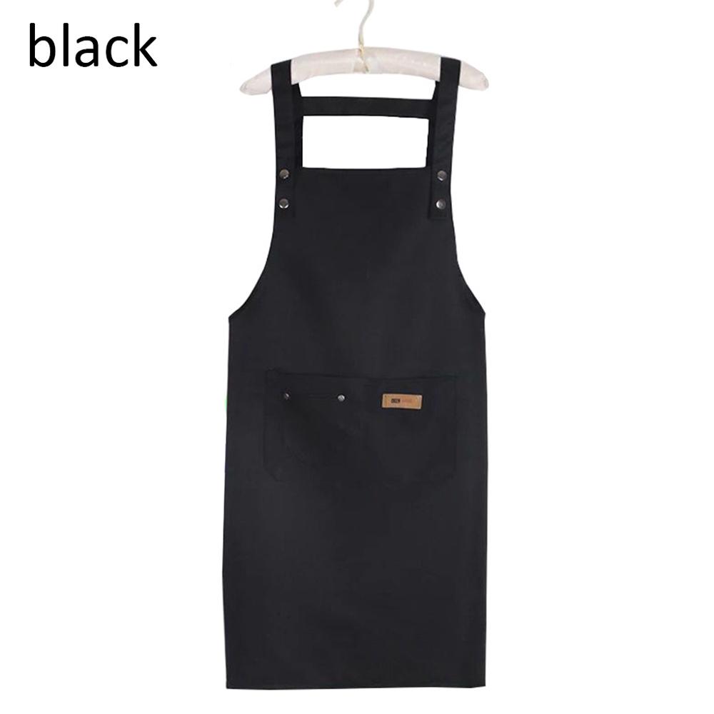 

Fashion Apron Waterproof Coffee Shop Working Apron Kitchen Pinafore For Men Aprons for Woman Cleaning