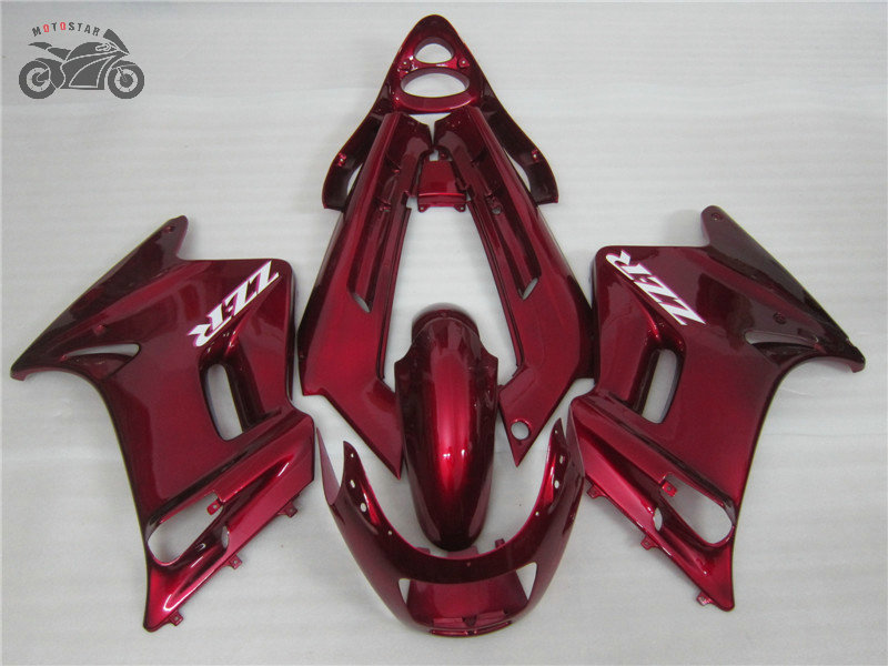 

Free Custom Chinese fairings for Kawasaki 1990 -2007 ZZR-250 dark red ABS plastic fairing bodywork ZZR250 ZZR 250 90-07, Same as the picture