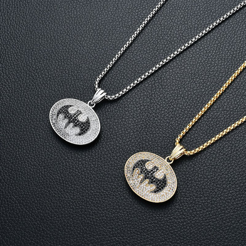 

Originality Rap Hip-hop Devil Bat Hiphop Street Trend Pendant Jewelry