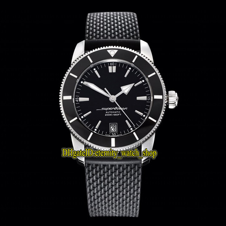 

V2 Upgraded version GF II B20 AB2010121B1S1 ETA 2824 Automatic Black Dial Luminous Mens Watch Rubber Strap 316L Steel Case Sport Watches 11, Box