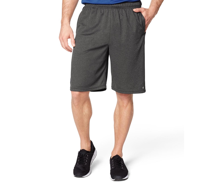 

Free shipping! - Men's Running Short Pants Dry Active Plus Training Shorts, Grey