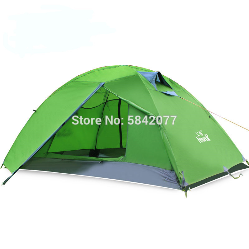 

Outdoor Ultralight 2 Persons Camping Tent Double Layer Waterproof Windproof Breathable Four Seasons Camping Hiking Tent