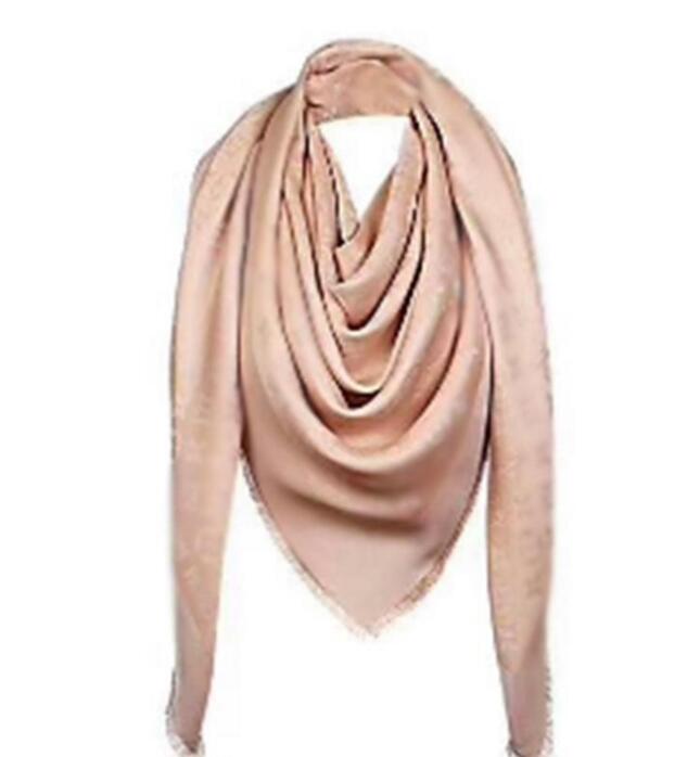 

Brand New Scarf For women Luxury Letter Pattern silk wool Cashmere Gold thread Designer Thick Scarfs Warm Scarves Size 140X140CM Top Quality