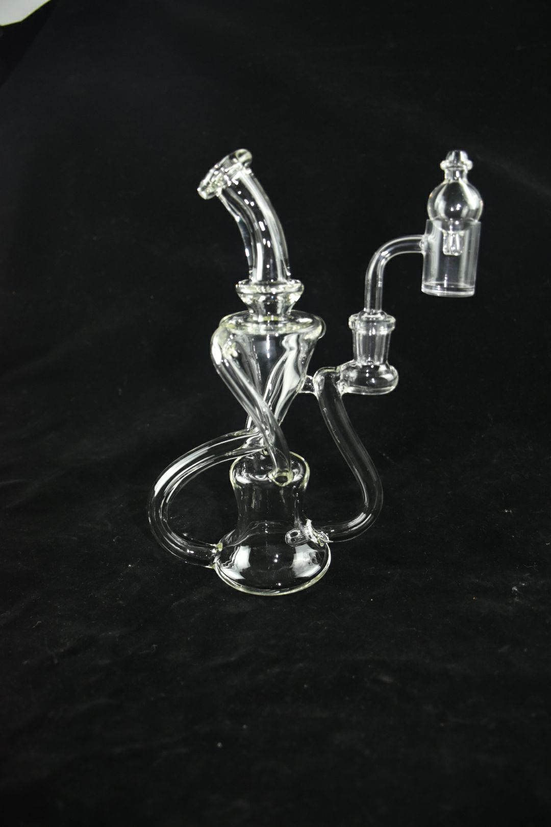 

Glass hookah, transparent oil rig smoking set pipe, bong 14mm joint