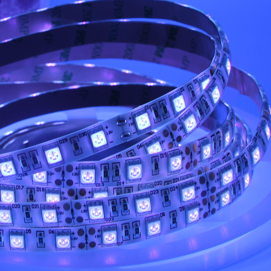

UVC LED Sterilization Lamp 5M 60 LEDs UV Strip