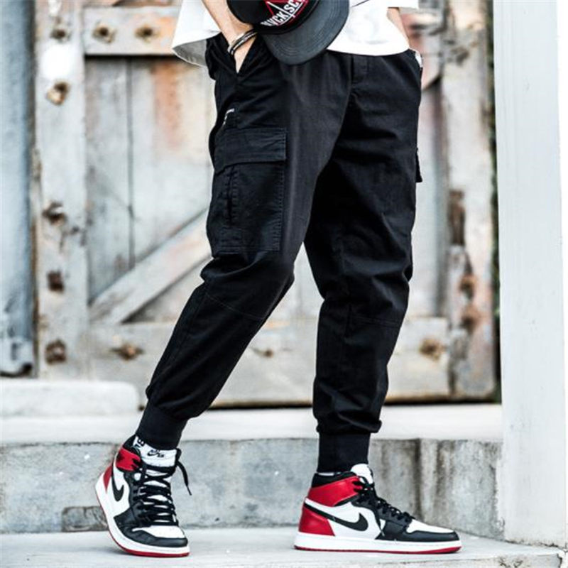 

Mens Designer Cargo Pants Fashion Style Loose Mens Girdle Pants With Pockets Regular Drawstring Casual Apparel, Army green