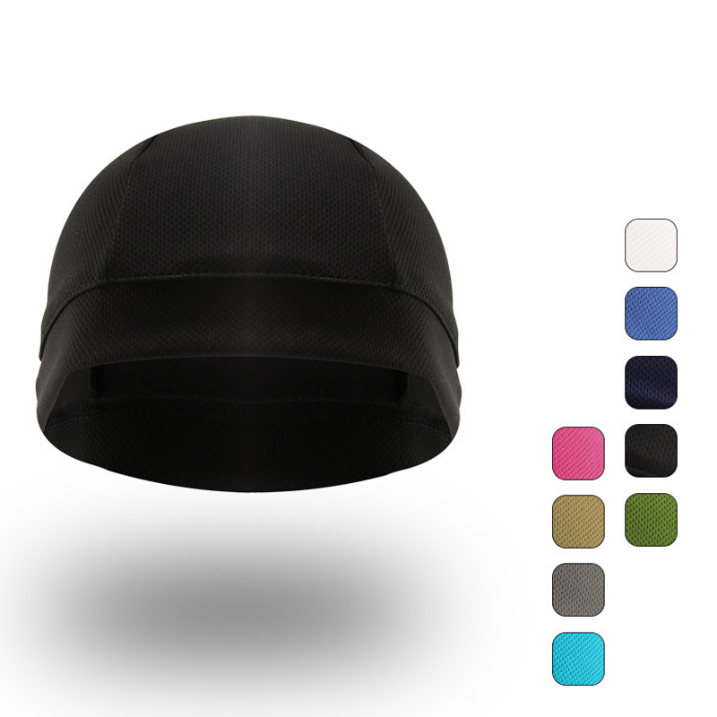 

Helmet & Hard Hat Liner Motorcycle Inner Cap Skull Cap For Men Windproof Skiing Running Winter Beanie Hat, White