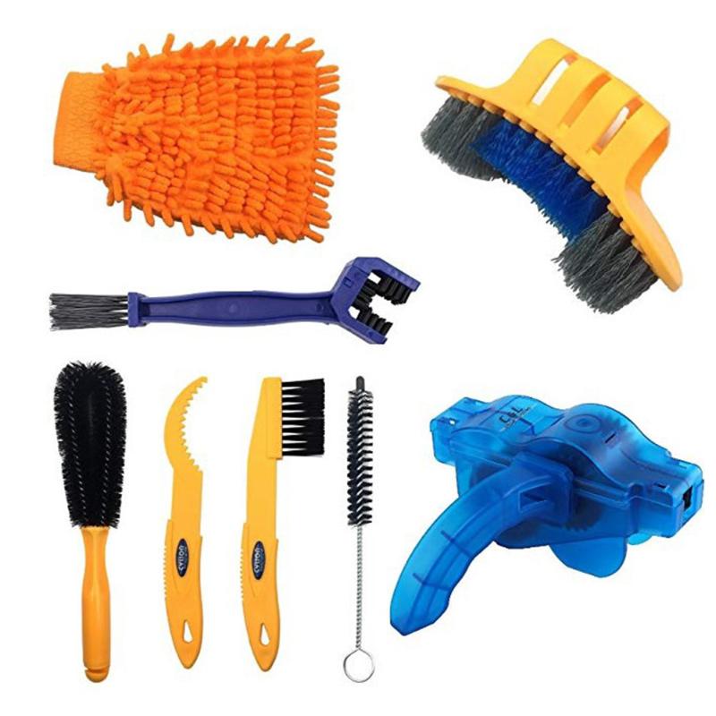 

Chain Cleaner Set Bicycle 3d Chains Cleaning Brush Chain Wash Tool With Brushes