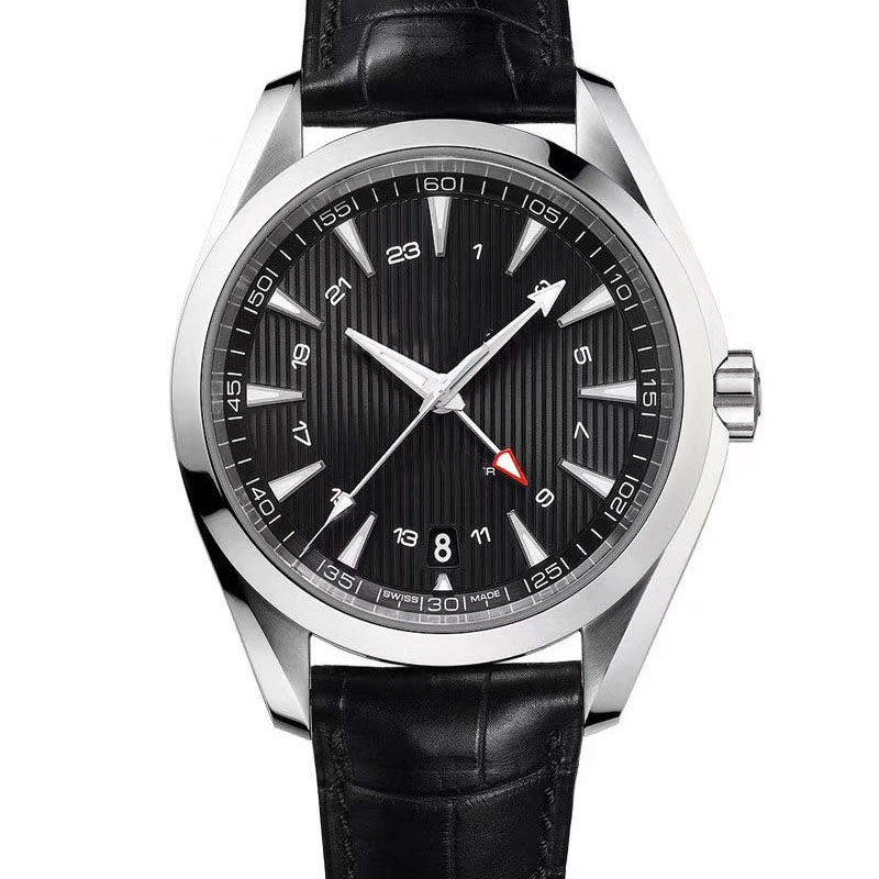

Mens Watch GMT Mechanical Automatic Men Watches Movement 150M Watch Watches Folding Buckle Wristwatches, Slivery;brown
