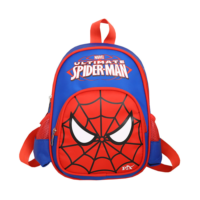 UK Spider-Man Backpack Student School bag Luminous Shoulders Bag Travel Rucksack