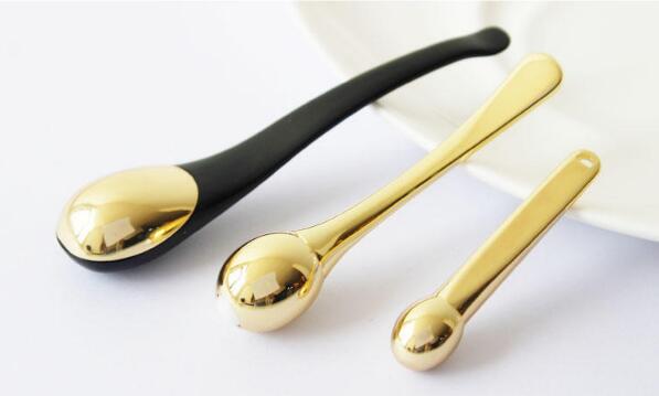 

Gold color Eye cream massager ruler massage stick eye cream import stick accelerated eye cream absorption