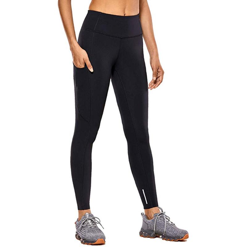 

High Waist Fitness Gym Leggings Women Seamless Energy Tights Workout Running Activewear Yoga Pants Hollow Sport Trainning Wear, Black