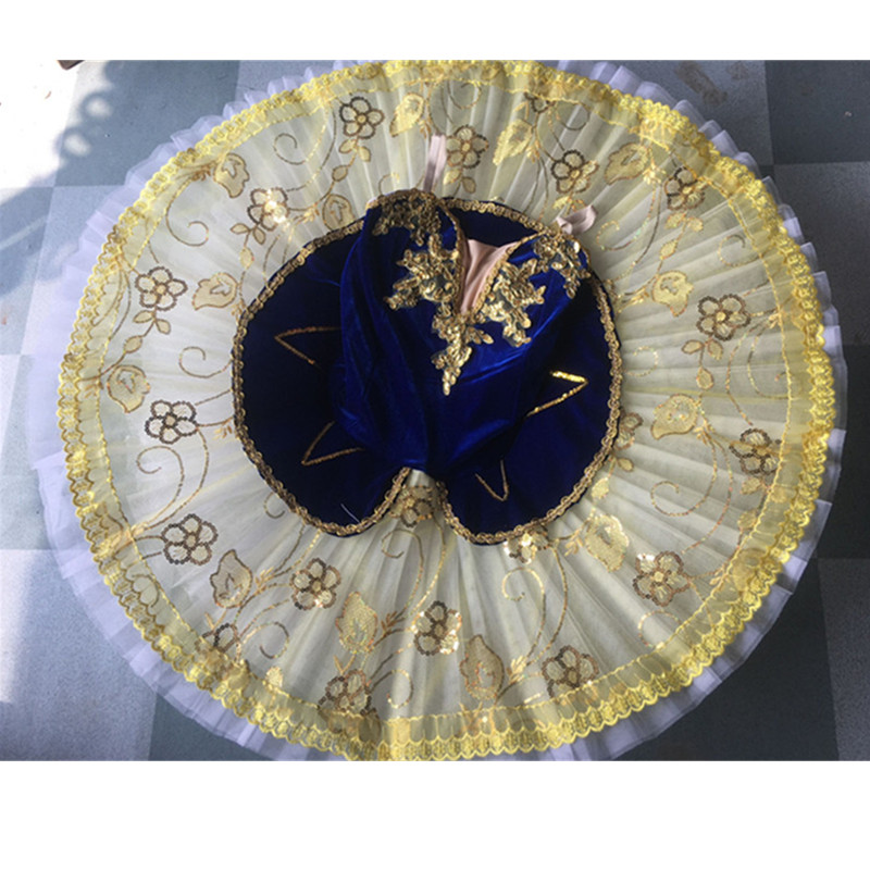 

Giselle Professional Tutu Sequins Adult Swan Lake Ballet Dance Costume For Girls Women Pancake Tutu Kid Skating Ballerina Dress, As picture showing