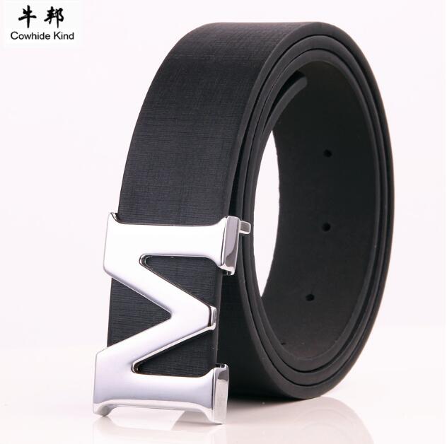 Fashion Ceinture Mens Luxury Belt Women Genuine Leather Belts for Men Brand Designer Cintos Male High Quality Waistband 77529
