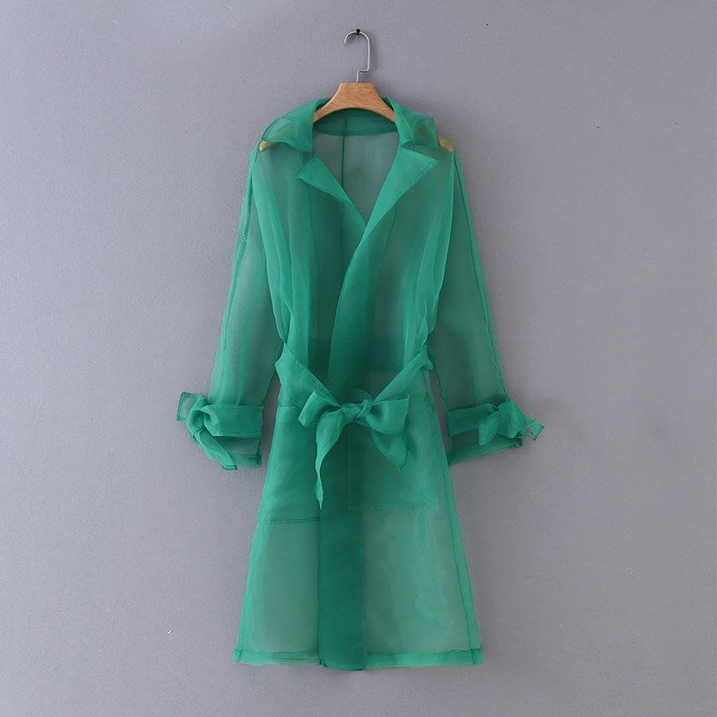 casaco feminino transparente