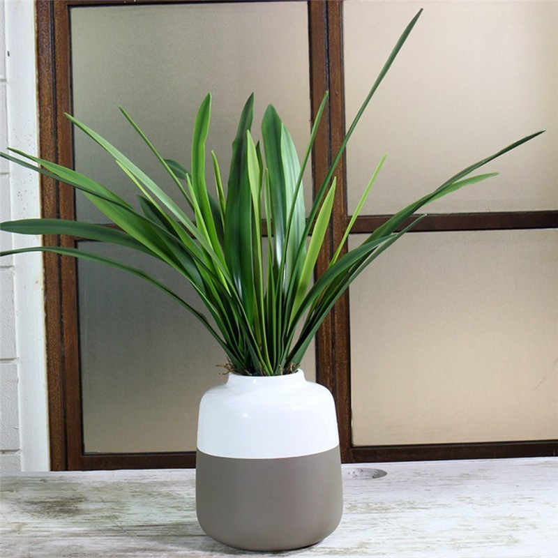 

Orchid Leaf Artificial Flowers Real Touch Artificial Orchid Leaf Flower Arrangement DIY Source Material Art Home decoration, 45cm