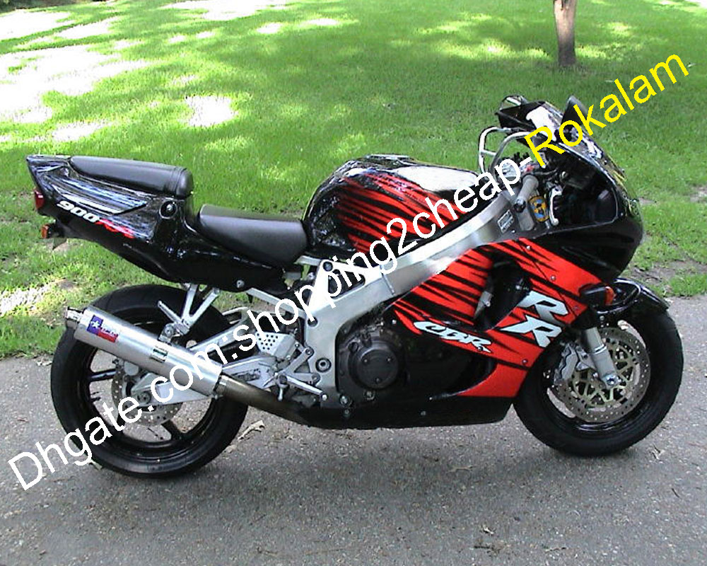 CBR900RR Fireblade Moto Aftermarket Kit Carénage Convient Pour Honda Shell 919 CBR900 900RR 1998 1999 900 RR Populaire ABS Corps Capot Ensemble