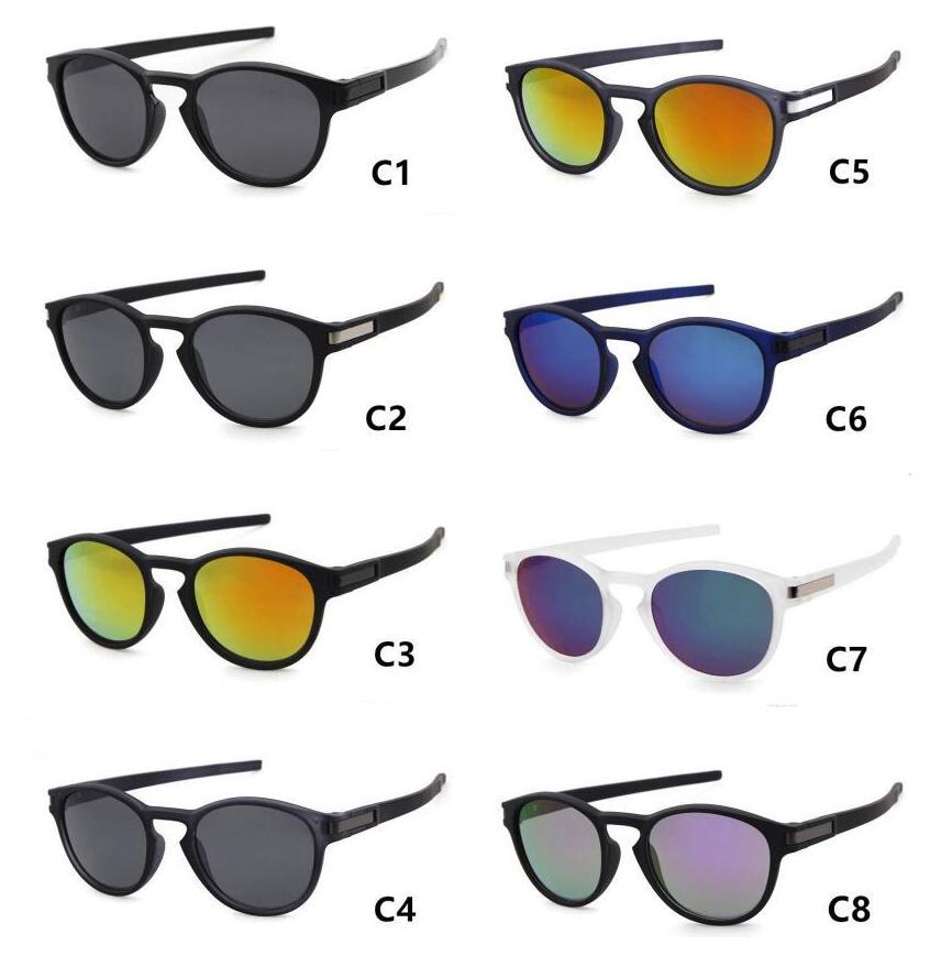 

Summer Brand New Men Sunglasses Sports Cycling Sunglasses Sports Spectacles Fashion Dazzle Colour Mirrors, White;black
