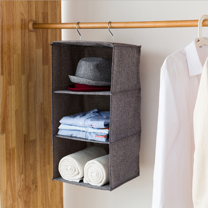 

Multi Layer Wardrobe Clothes Storage Hanging Bag Drawer Organizers Underwear Socks Holder Sorting MF999
