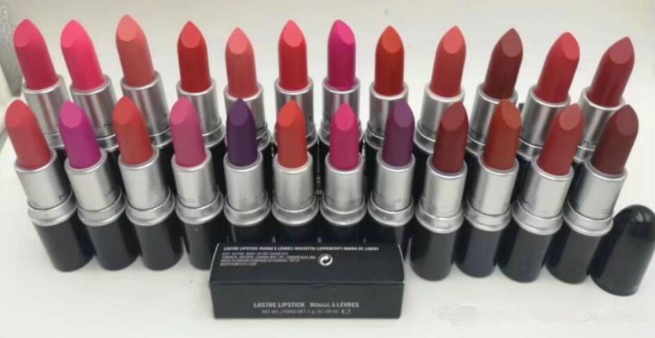 

24 PCS FREE SHIPPING 2020 Lowest first MEKEUP NEWEST Lustre Lipstick Rouge A Levres 3g, Mixed color