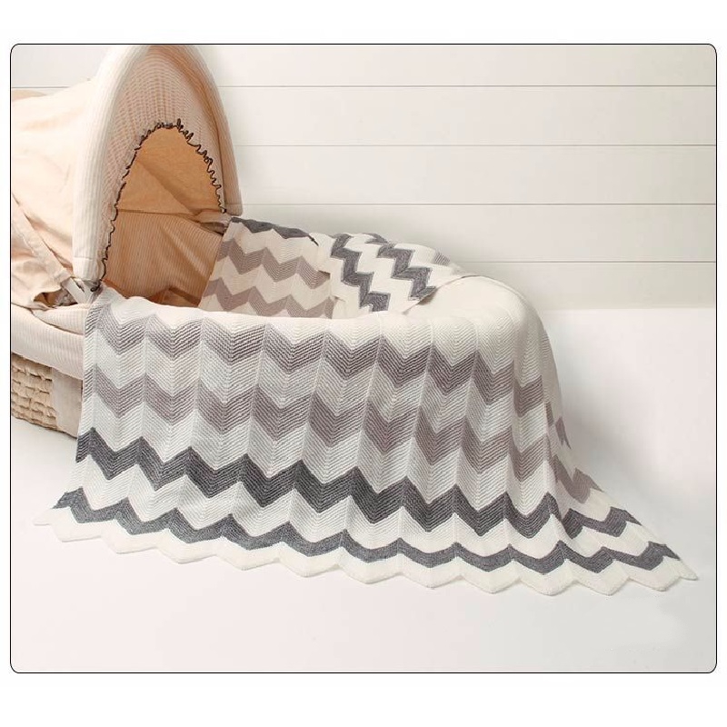 

Baby Cover Blankets Knitted Woolen Newborn Super Soft Wrap Baby Stroller Cover Air Conditioning Blanket Travel Thin Quilts, Pink