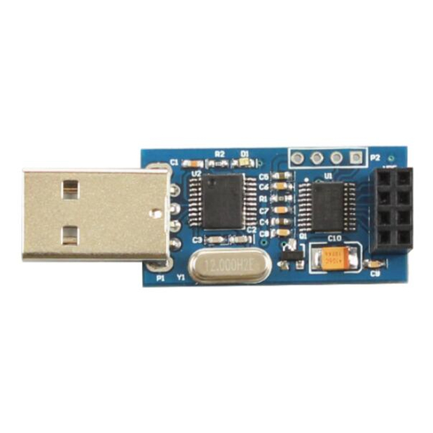 

2pcs USB to NRF24L01 module / USB wireless serial port module / transparent transmission, data transmission communication acquisition module
