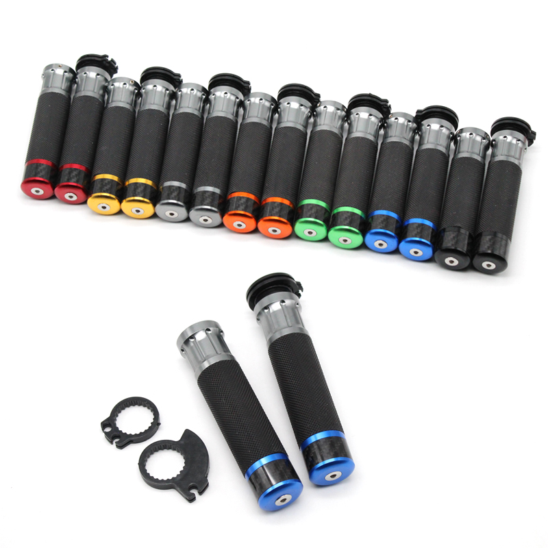 

For MT-10 FZ10 MT-09 FZ09 MT-07 FZ07 2014-2020 MT07 MT09 Motorcycle carbon fiber Handlebar Hand Grips Handle Bar Ends Cap