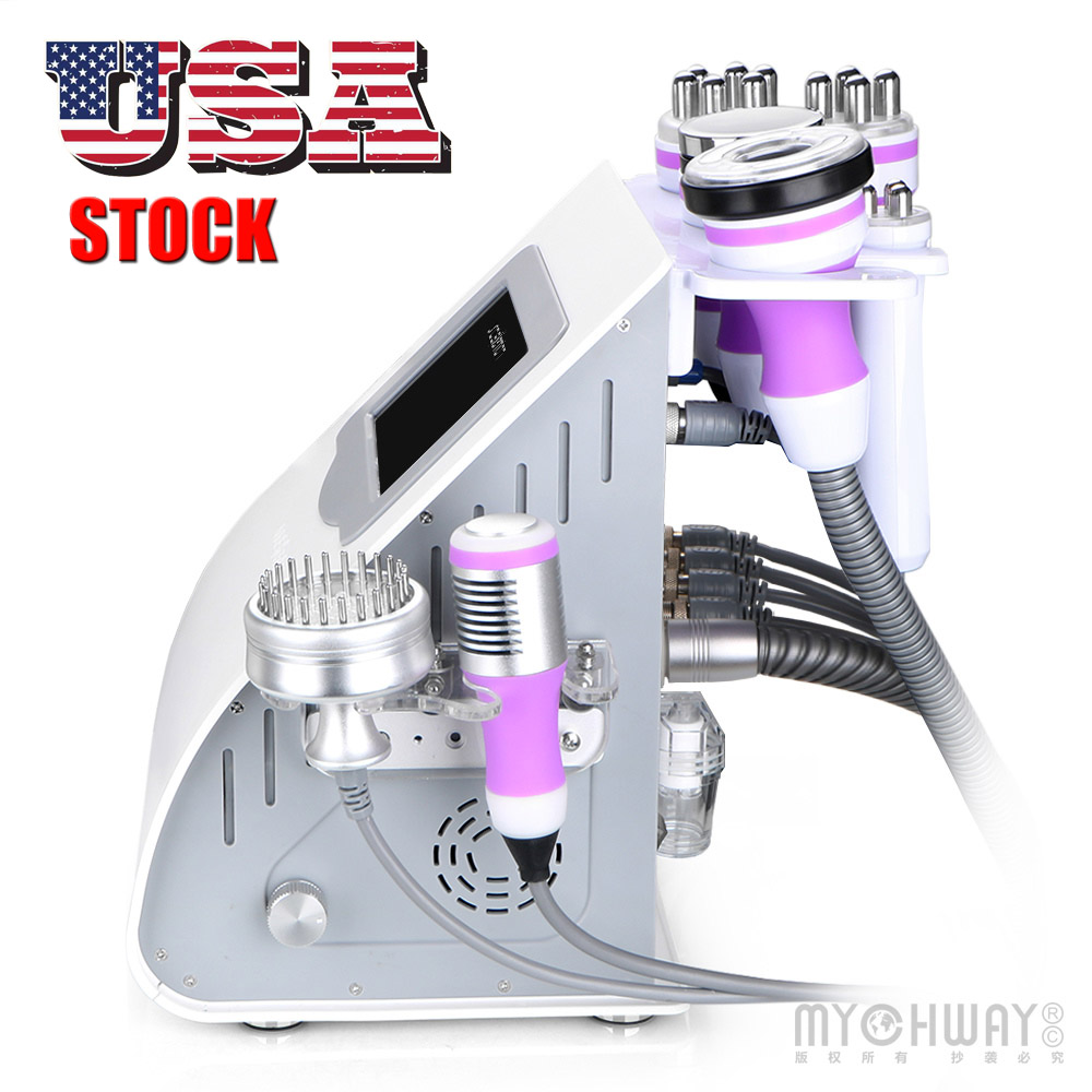 

8 IN 1 Unoisetion Cavitation 40K Radio Frequency Vacuum Photon Micro Current Skin Care Slimming Machine