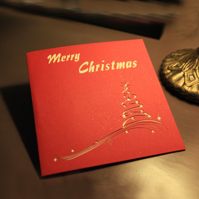 

3D Popup Christmas Tree Greeting Card