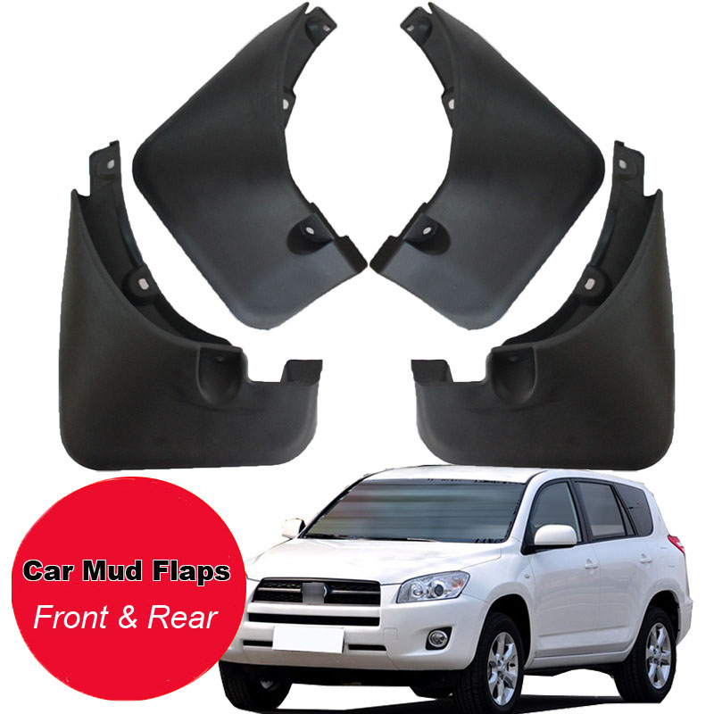 

Tommia For Toyota RAV4 2014-2019 Car Mud Flaps Splash Guard Mudguard Mudflaps 4pcs ABS Front & Rear Fender