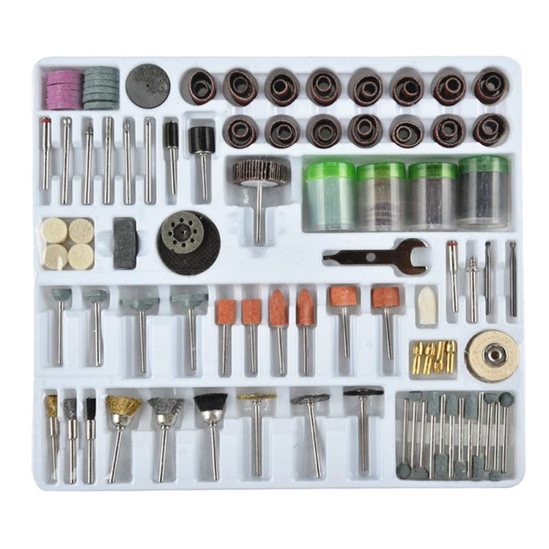 

105/216pcs/set Multi-function Mini Electric Drill Grinding Rotary Set For Carving Grinding Polishing Hardware Accessories