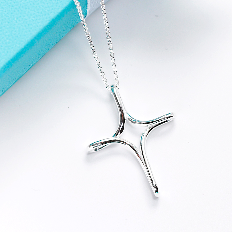 Women/'s Love Unlimited épissage Coeur Cristal Argent Sterling Collier Pendentifs