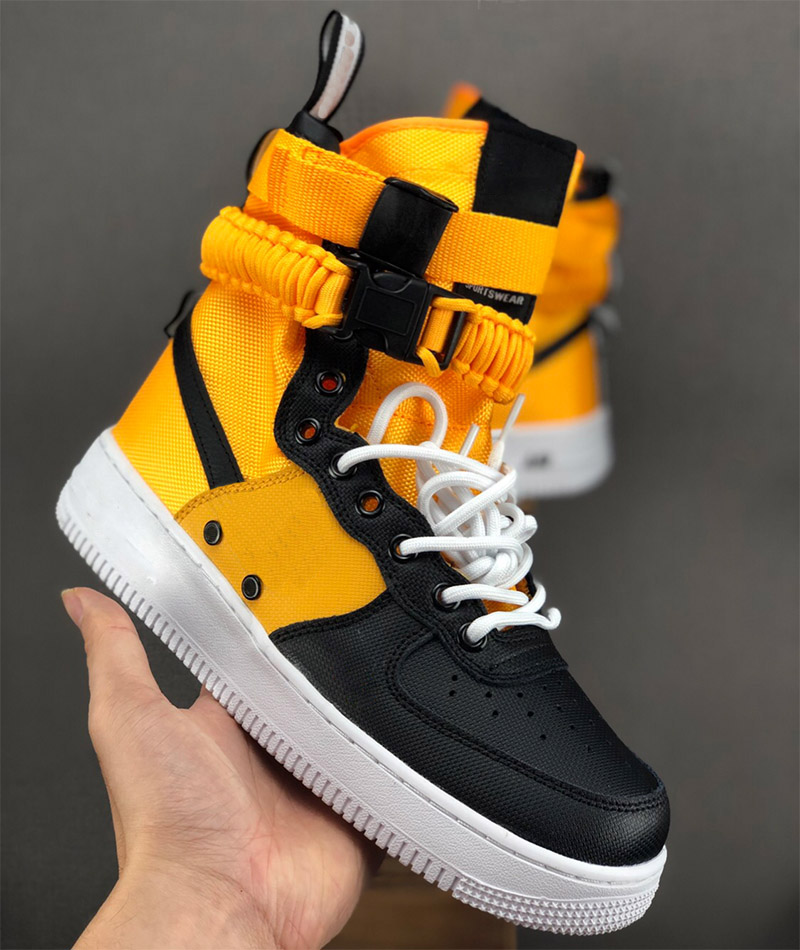 

Designer Special Field SF Forces Mid High Top Basketball Shoes Air Sneakers Utility 1 One Skate Boots af1s For Men Women Athletic Trainers