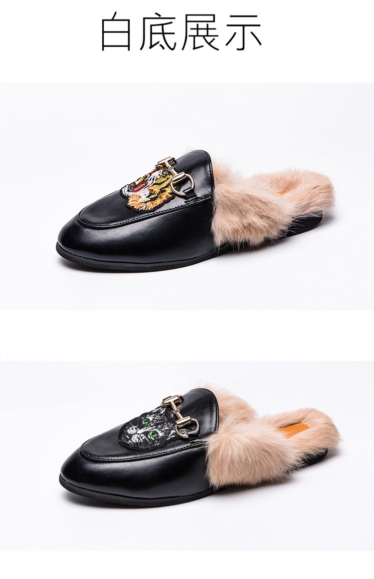Sexy2019 Muller Shoes Male Winter Lovers Dawdler Baotou Half