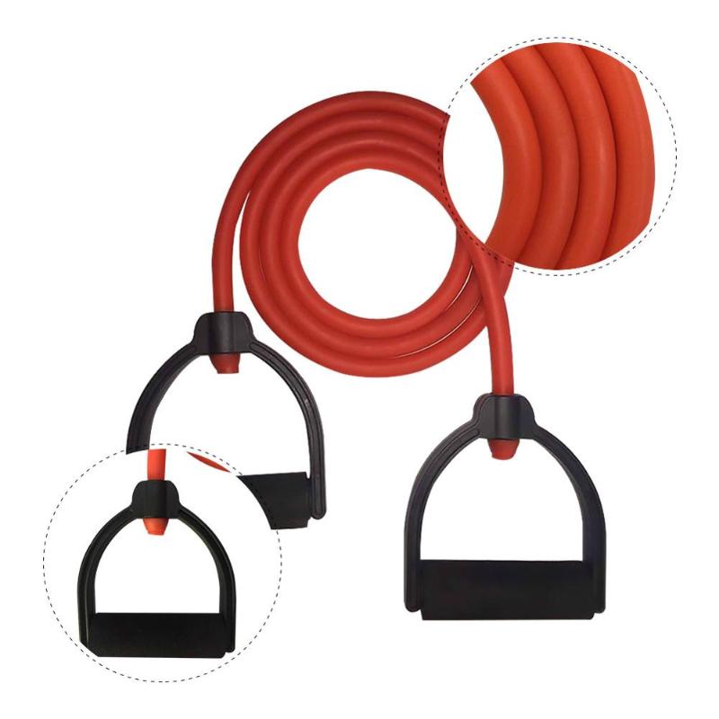 

Yoga Pull Rope Elastic Resistance Bands Fitness Workout Exercise Tubes Practical Training Rubber Tensile Expander