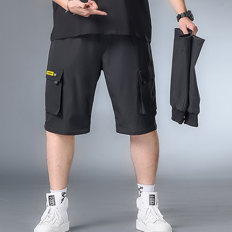 

Spring Jogging Pants Super Large Size 7XL Track Pants Men Two Wear Street Clothes Overalls Clothing Men Matching Harem, Black