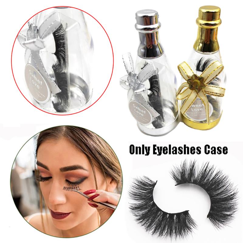 

5/10Pcs Acrylic Packing Box with Tray Drift Bottle Design False Eyelash Storage Lashes Case Eyelash Organizer Box