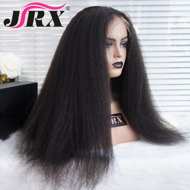 

Kinky Straight Lace Front Wigs For Black Women 13X6 Brazilian Human Hair Wigs 150% Density Wig Pre-plucked Remy Hair, As pic