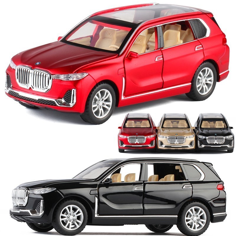 

132 X7 Simulation Alloy Toy Cars Diecast X7 Pull Back SUV Car Model Children Toys Off-road Vehicles Baking Cake Decorations Y2001253V