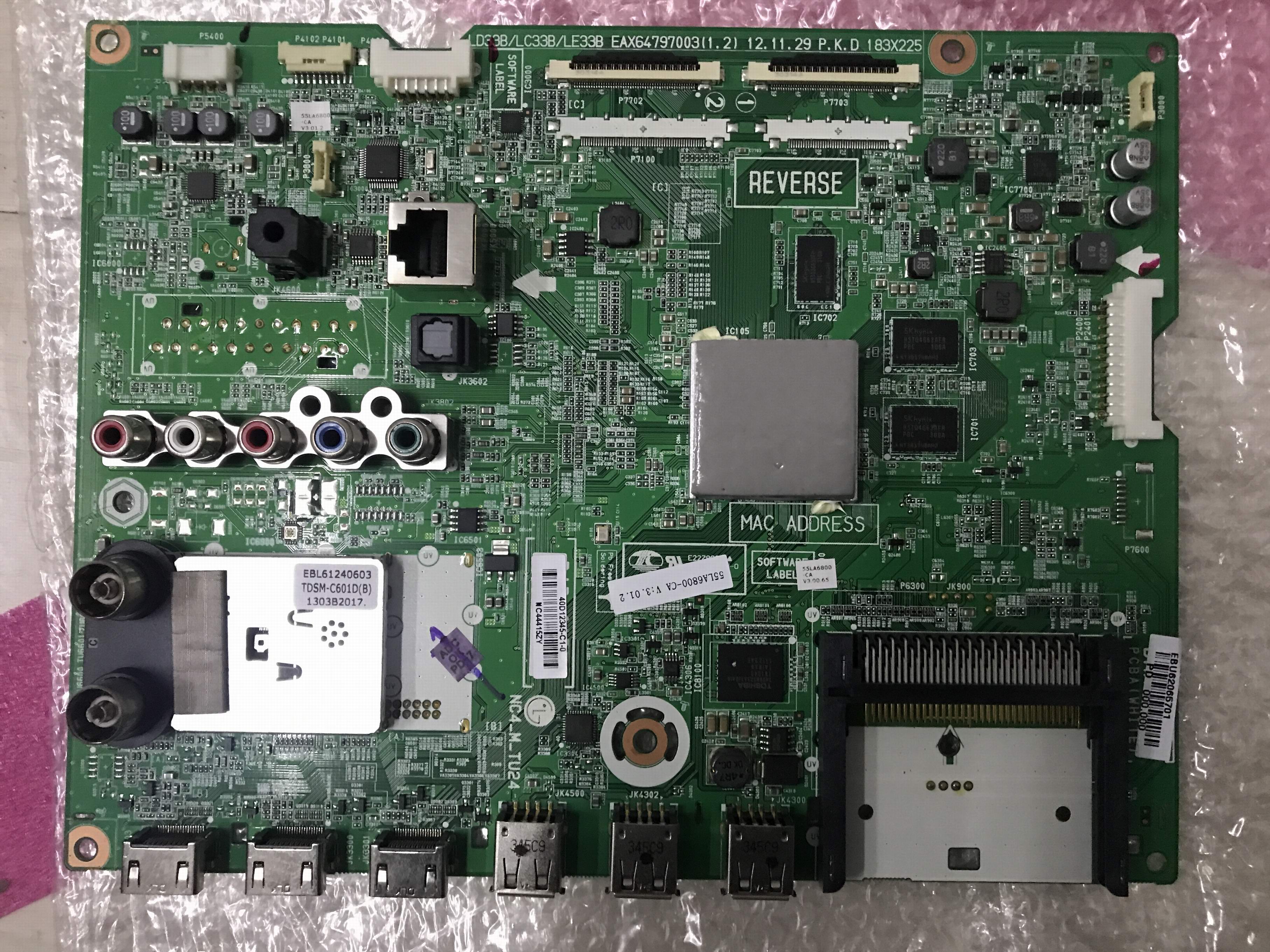 New Original Main Board For Lg 47la6200 55la6200 Eax64797004 Eax64797003 As Pictures Show With 3d Connector Rca To Vga Adapter Usb To Vga Converter From Gflier 59 83 Dhgate Com