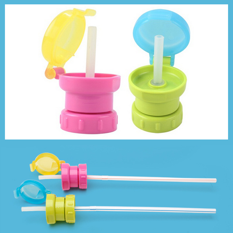 

Sale Children Spout Straw Cover Portable Drink Bottle Spill-proof Supplies