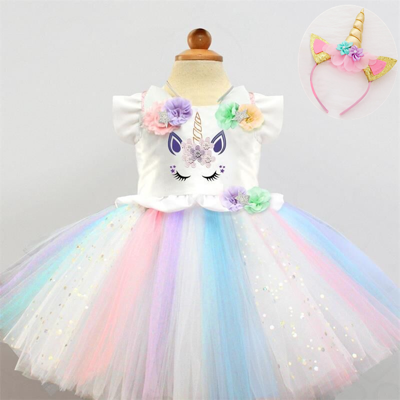 rainbow dress for girl online