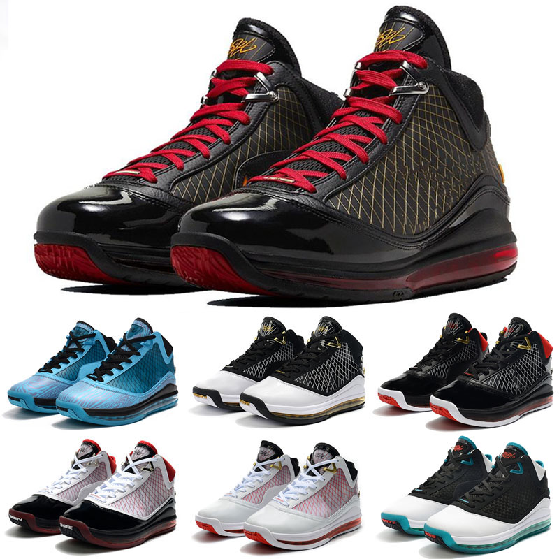 

7 vii lakers basketball shoes fresh bred king equalit lightyear sneaker 7s sports trainers size 4046, As picture 4