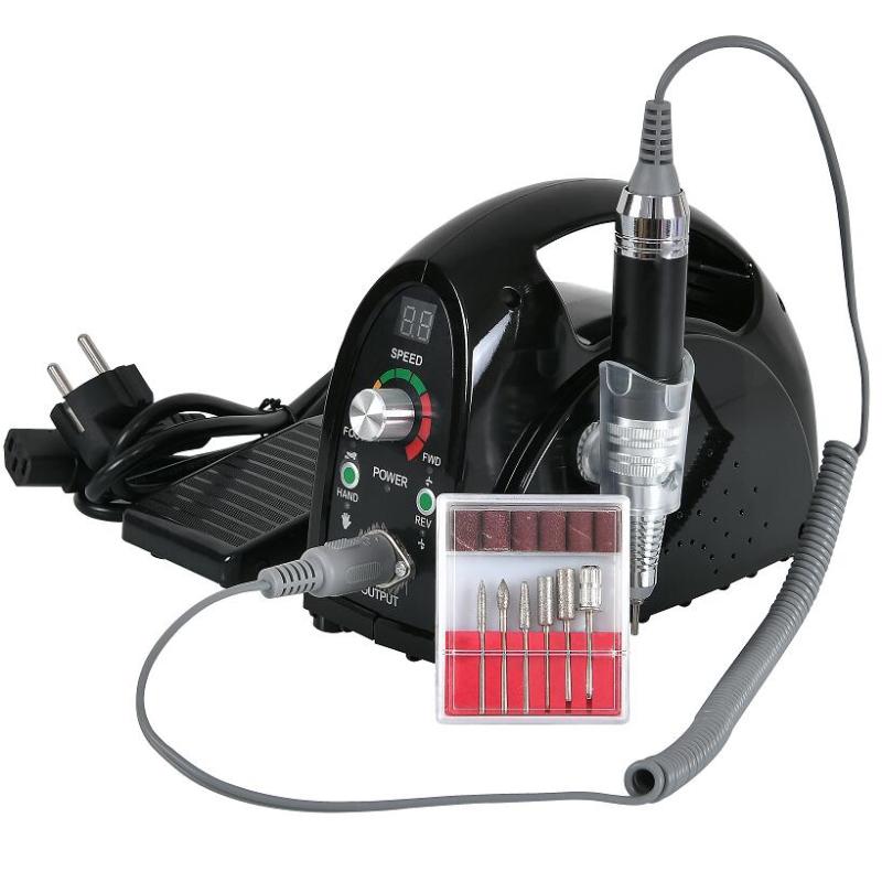 

65W Nail Drill With 350000RPM Handpiece Electric Nail Polishing Machine Nails File Manicure Machine